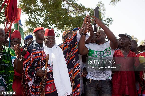 Yahya Abdul-Aziz Jemus Junkung Jammeh is the president of the Gambia. As a young army officer, he took power in a July 1994 military coup and was...