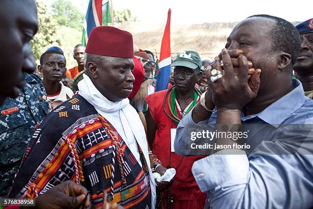 Yahya Abdul-Aziz Jemus Junkung Jammeh is the president of the Gambia. As a young army officer, he took power in a July 1994 military coup and was...