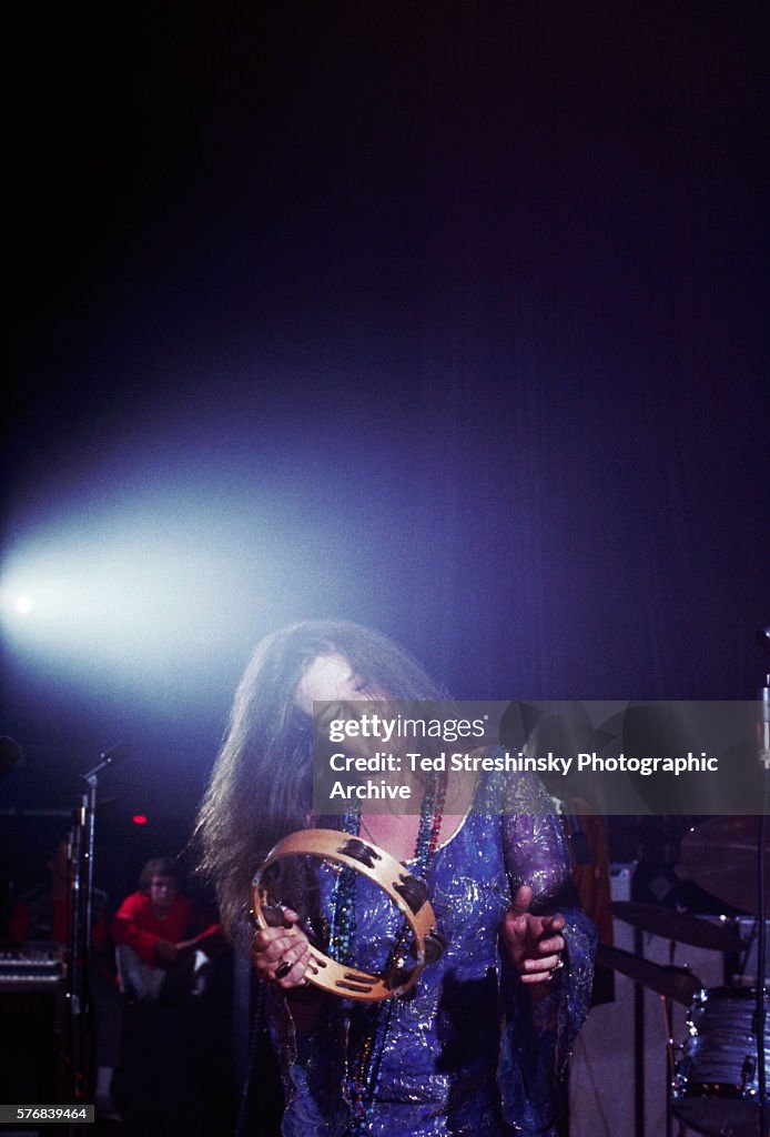 Janis Joplin Performing