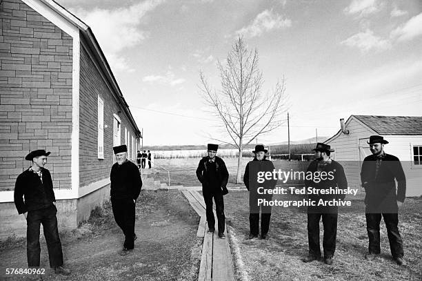 Hutterite Founder 18 Hutterite Colony Stock Photos, High-Res Pictures, and Images - Getty ...