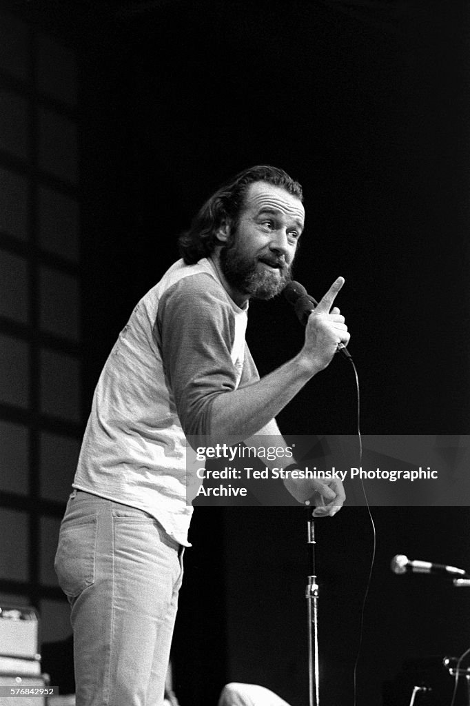 George Carlin Performing at San Quentin Prison