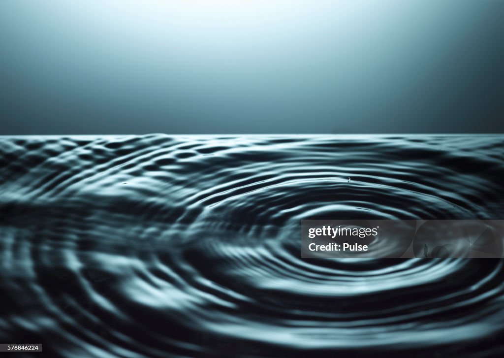 Water Ripples Clashing Ripples On Water Surface High-Res Stock Photo - Getty Images