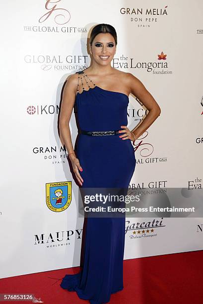 Eva Longoria attends Global Gift Gala Marbella 2016 at Gran Melia Don Pepe Resort on July 17, 2016 in Marbella, Spain.