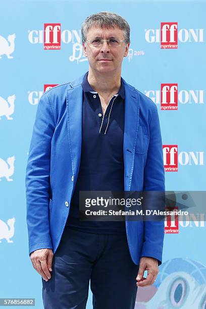Magistrate Raffaele Cantone attends Giffoni Film Fest 2016 - Day 4 photocall on July 18, 2016 in Giffoni Valle Piana, Italy.