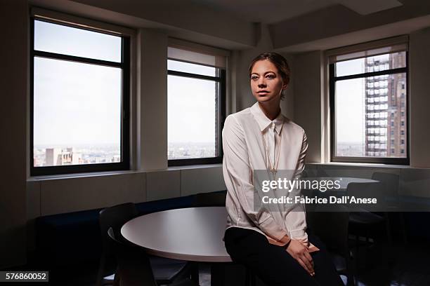 Actress Analeigh Tipton is photographed for Vanity Fair.com on April 19, 2016 in New York City.