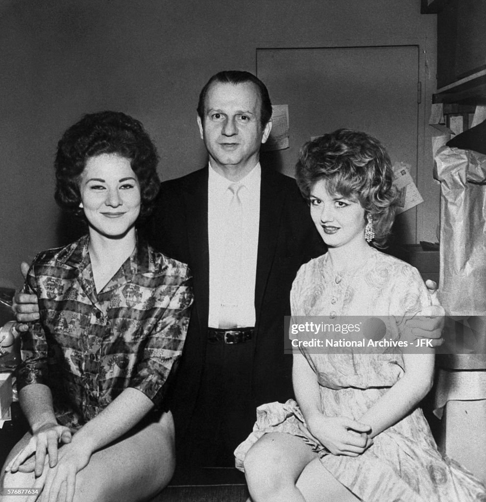 Jack Ruby Jack Ruby with two of his dancers at his nightclub, the Carousel ...