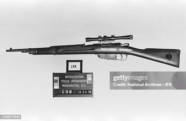 Rifle Allegedly Used in Kennedy Assassination