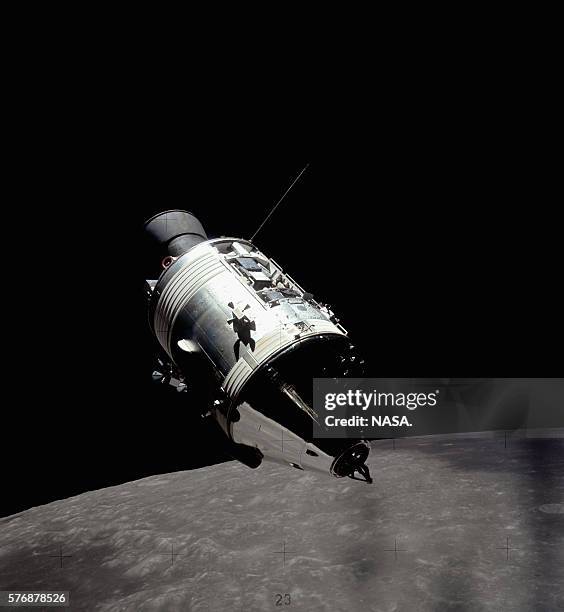American Service Module America, the command and service module for the Apollo 17 mission ...