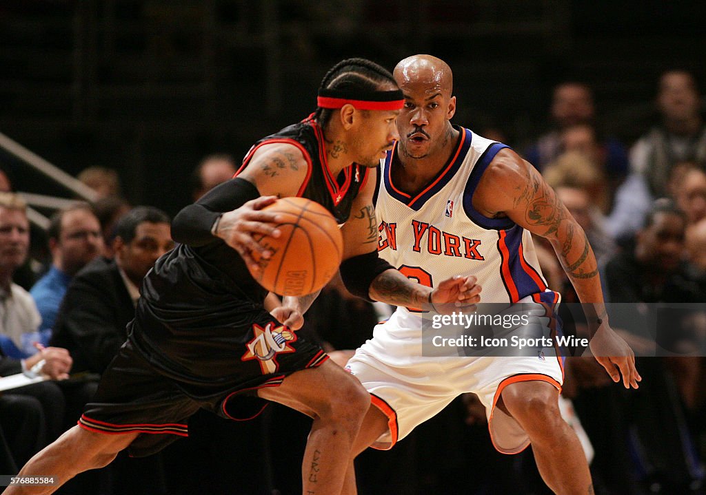 Basketball - NBA - Knicks vs. 76ers