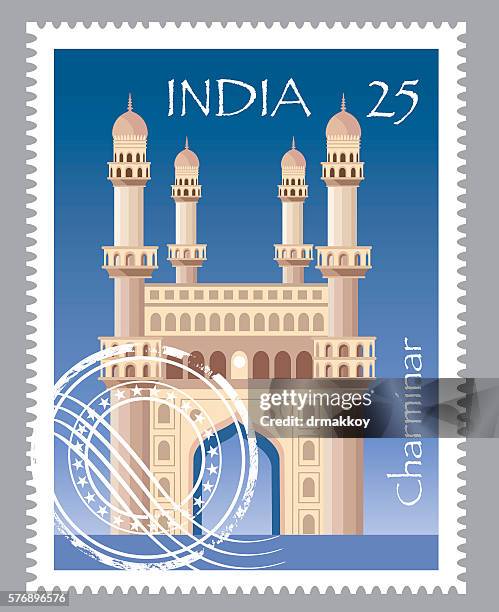 charminar - charminar stock illustrations
