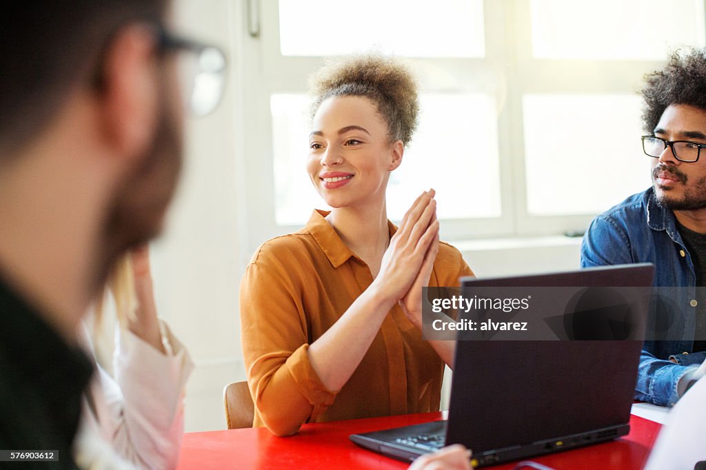 Business people meeting in conference room