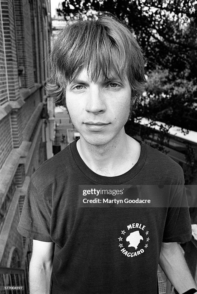 Ron Beck Singer American singer-songwriter Beck , Amsterdam, Netherlands, July 1996 ...
