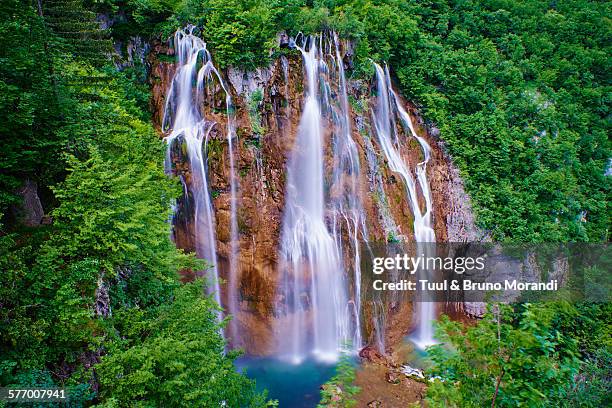 croatia, plitvice lakes national park - plitvice lakes national park stock pictures, royalty-free photos & images