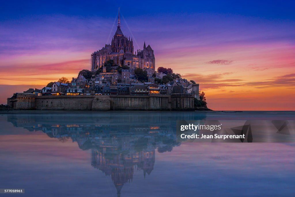 Mont St-Michel reflection