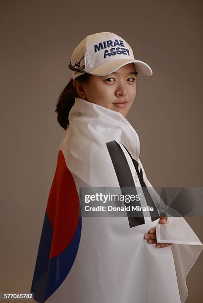 SeiYoung Kim poses for a portrait during the KIA Classic at the Park Hyatt Aviara Resort on March 22, 2016 in Carlsbad, California.