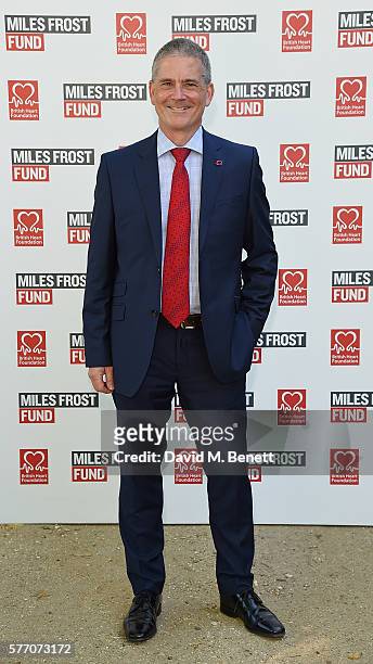 Simon Gillespie attends The Frost family final Summer Party to raise money for the Miles Frost Fund in partnership with the British Heart Foundation...
