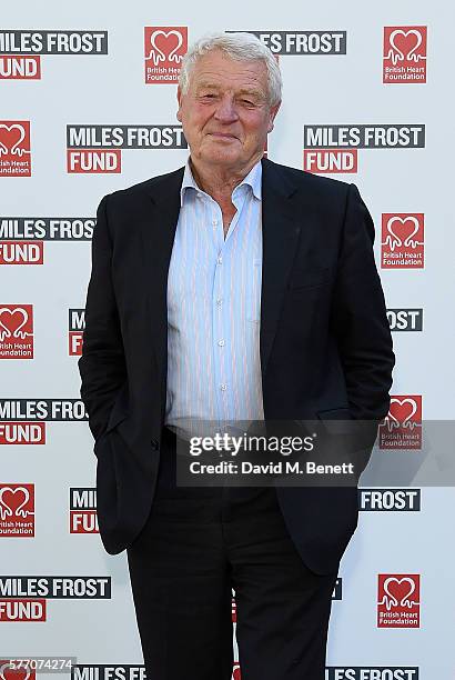 Paddy Ashdown attends The Frost family final Summer Party to raise money for the Miles Frost Fund in partnership with the British Heart Foundation on...