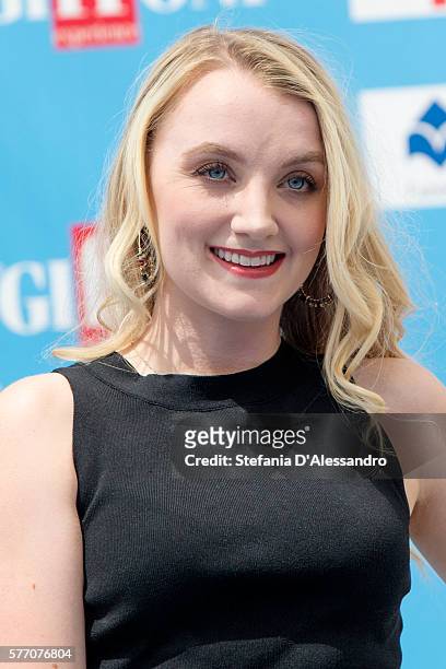 Actress Evanna Lynch attends the Giffoni Film Festival photocall on July 18, 2016 in Giffoni Valle Piana, Italy.