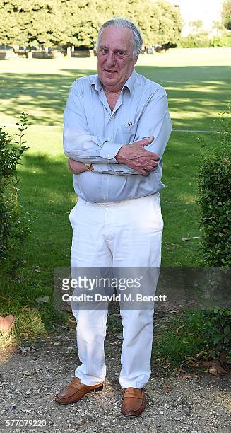 Frederick Forsyth attends The Frost family final Summer Party to raise money for the Miles Frost Fund in partnership with the British Heart...