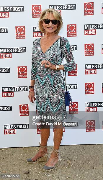 Felicity Kendal attends The Frost family final Summer Party to raise money for the Miles Frost Fund in partnership with the British Heart Foundation...