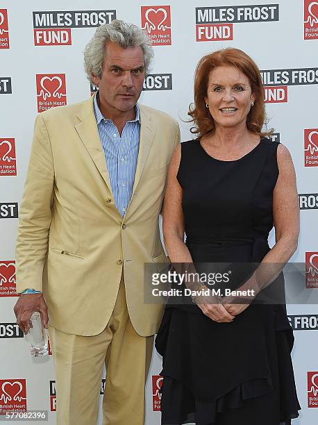 Guest and Sarah Ferguson, Duchess of York attend The Frost family final Summer Party to raise money for the Miles Frost Fund in partnership with the...