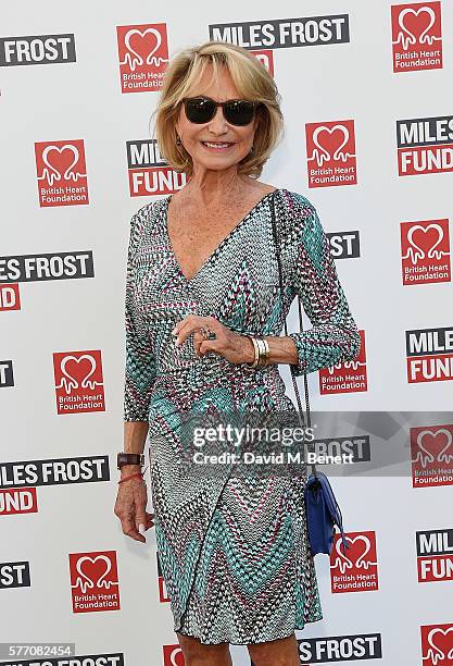 Felicity Kendal attends The Frost family final Summer Party to raise money for the Miles Frost Fund in partnership with the British Heart Foundation...