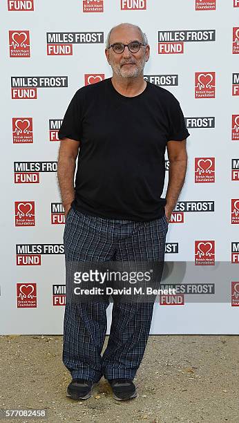 Alan Yentob attends The Frost family final Summer Party to raise money for the Miles Frost Fund in partnership with the British Heart Foundation on...