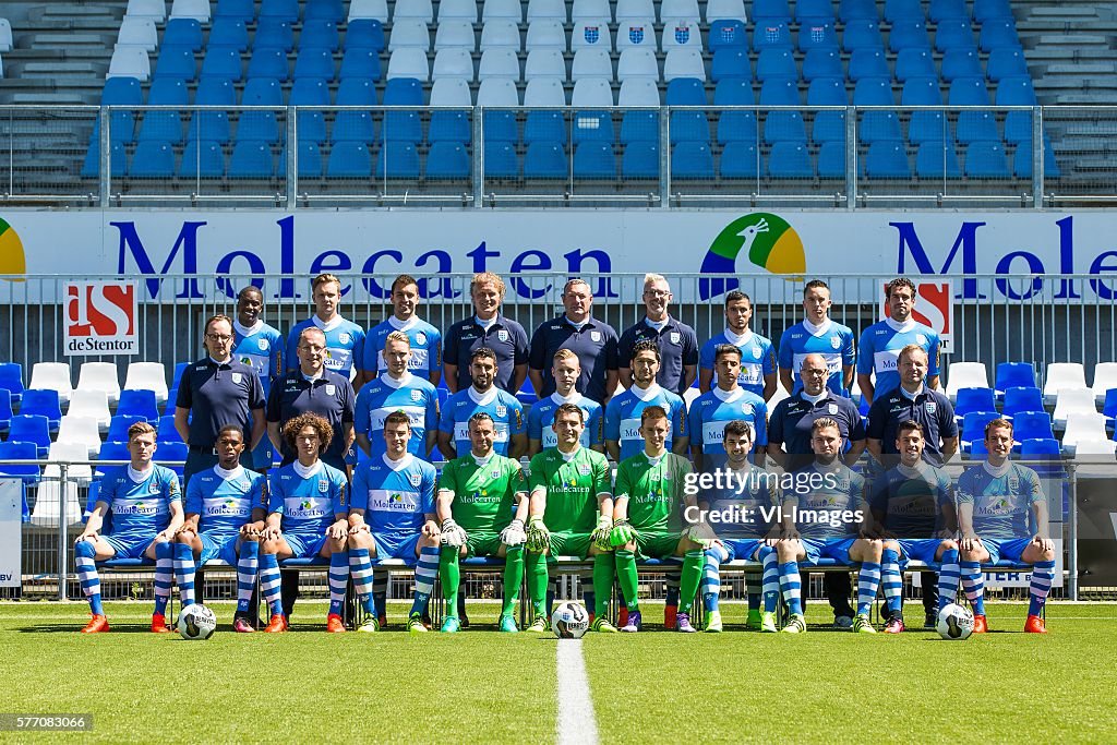 Dutch Eredivisie - "Photocall Pec Zwolle"
