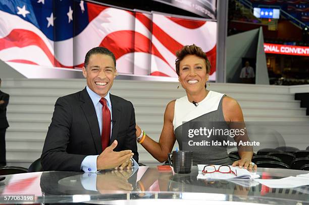 Walt Disney Television via Getty Images NEWS - 7/18/16 - Coverage of the 2016 Republican National Convention from the Quicken Loans Arena in...