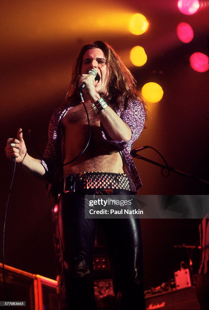 Van Halen On Stage At Aragon Ballroom