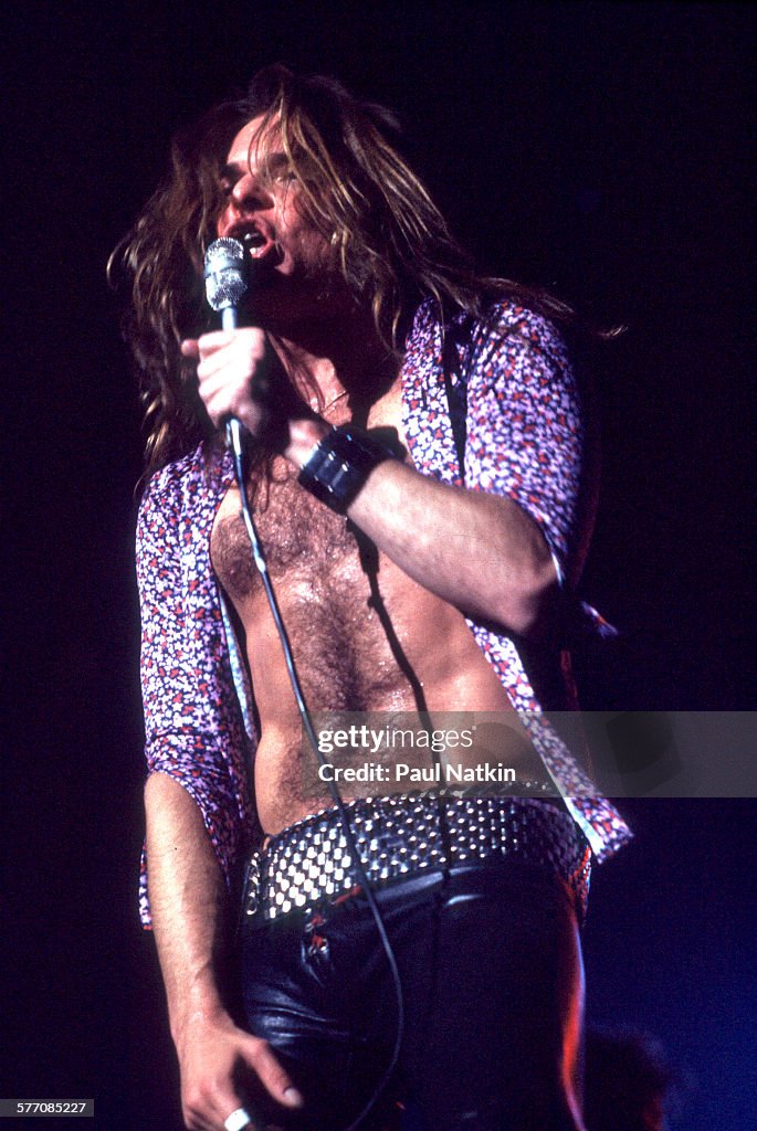 Van Halen On Stage At Aragon Ballroom