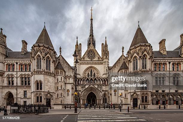 royal courts of justice - london - corte reale di giustizia foto e immagini stock