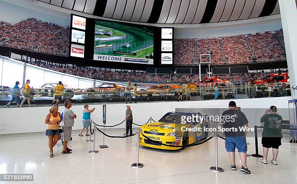 The NASCAR Hall of Fame, an expansive new interactive entertainment attraction in Charlotte, N.C., now is the temporary home of one of the most...