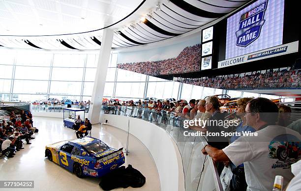 The NASCAR Hall of Fame, an expansive new interactive entertainment attraction in Charlotte, N.C., now is the temporary home of one of the most...