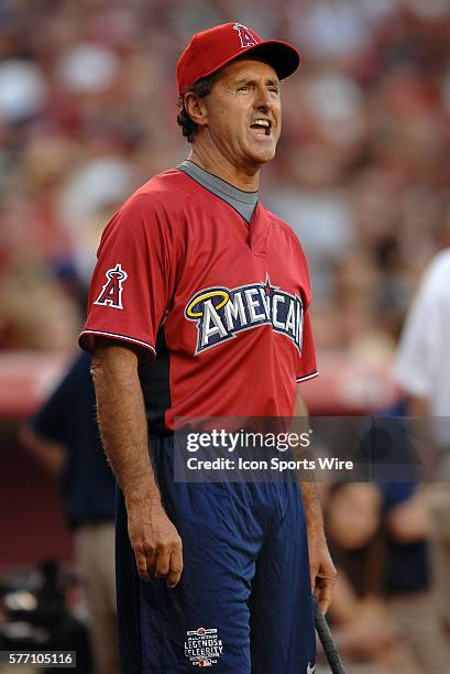 Former major league player Fred Lynn during the Taco Bell All-Star