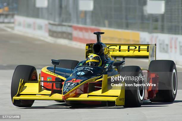Vitor Meira at the Detroit Belle Isle Grand Prix, Detroit, Michigan, USA.