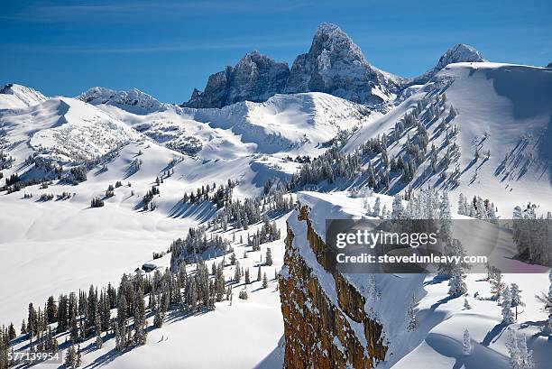 grand teton - grand teton national park stockfoto's en -beelden