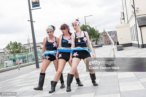 The Land Syncronised Swimming Team gave a fantastic demonstration of their skills at the Foyle Festival, with their performance before the crowds at...