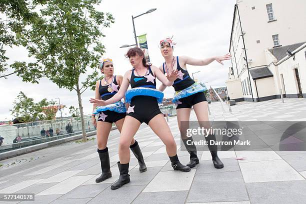 The Land Syncronised Swimming Team gave a fantastic demonstration of their skills at the Foyle Festival, with their performance before the crowds at...