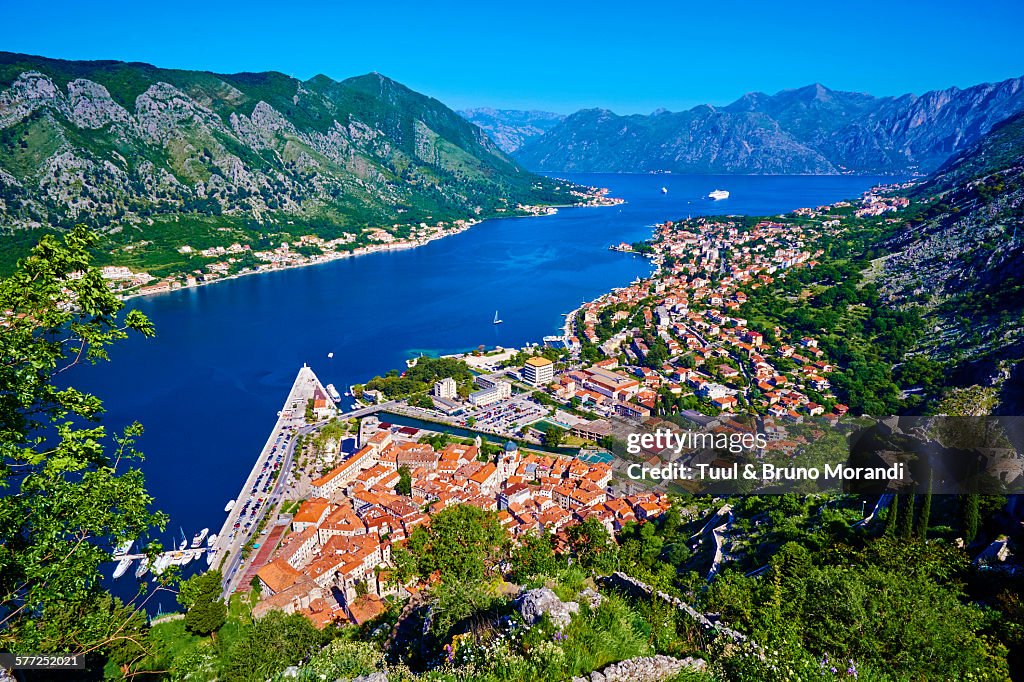 Montenegro, Kotor bay and city