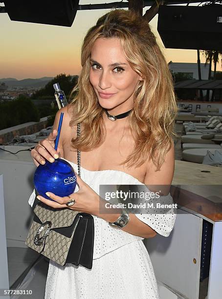 Lima Che attends the CIROC On Arrival party in Ibiza hotspot Destino as model and DJ Amber Le Bon celebrated her arrival moment as she took to the...