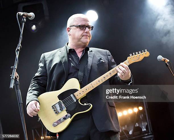 Singer Black Francis of the American band Pixies performs live during a concert at the Zitadelle Spandau on July 18, 2016 in Berlin, Germany.