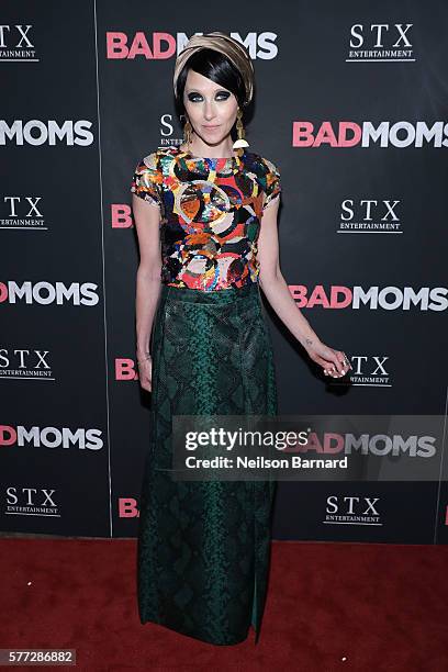 Stacey Bendet attends the "Bad Moms" premiere at Metrograph on July 18, 2016 in New York City.