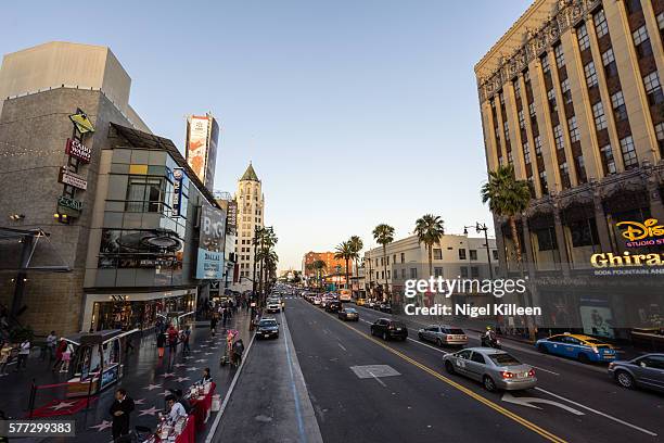 hollywood boulevard - ウォークオブフェーム ストックフォトと画像