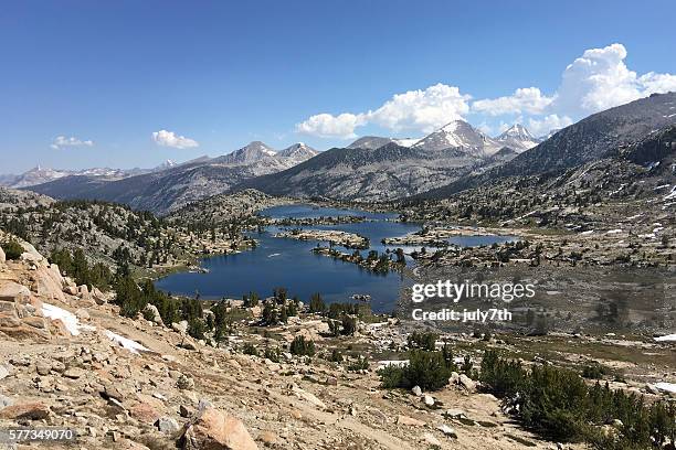 marie lake - john muir trail stock pictures, royalty-free photos & images