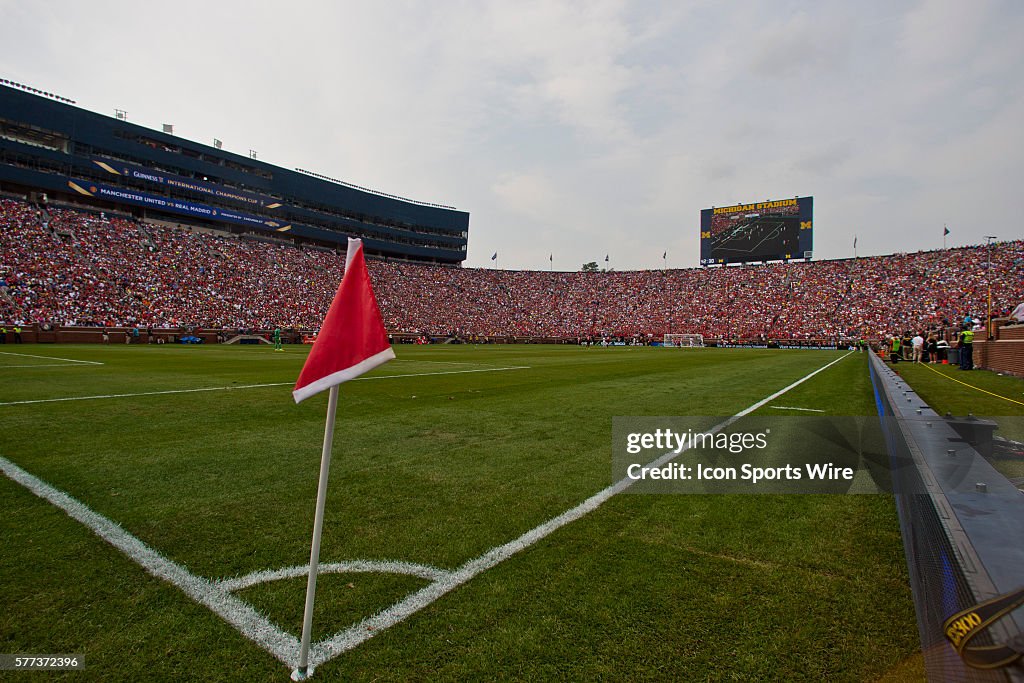 SOCCER: AUG 02 International Champions Cup - Real Madrid v Manchester United