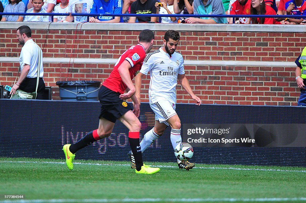 SOCCER: AUG 02 International Champions Cup - Real Madrid v Manchester United