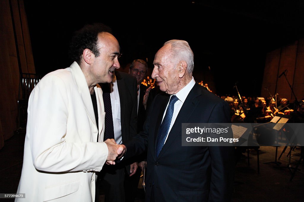 Chaslin & Peres At JAMD Ceremony
