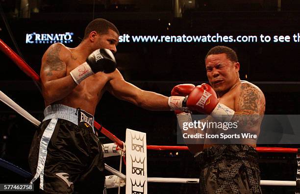 Don King Productions stages first-ever boxing card on Valentine's Day at the BankAtlantic Center, Sunrise, Florida. Anthony