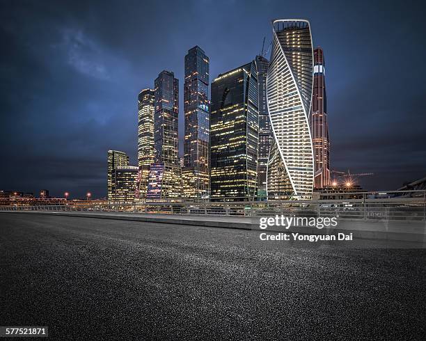 inner city road - moscow skyline stock pictures, royalty-free photos & images